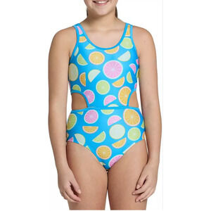 DSG GIRLS MEDIUM ONE PEICE W/CUT OUTS SWIM NWT MSRP $30